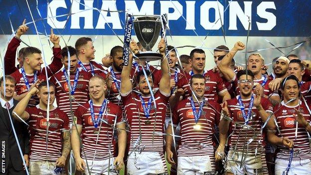 Wigan Warriors win the 2017 World Club Challenge