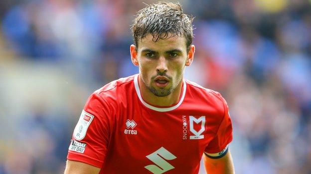 Matt O'Riley has scored seven League One goals for MK Dons this season