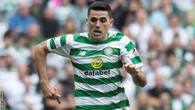 Celtic midfielder Tom Rogic