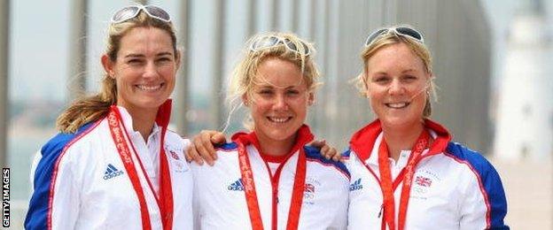 Sarah Gosling, Sarah Ayton and Pippa Wilson