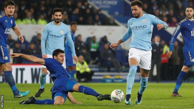 Kyle Walker and Aleksandar Dragovic