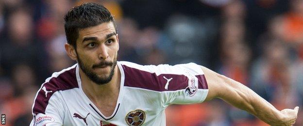 Hearts defender Igor Rossi