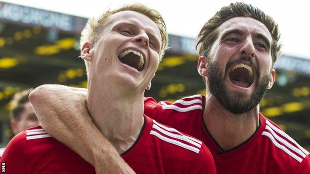 Captain Graeme Shinnie is leaving Aberdeen while Gary Mackay-Steven is also out of contract