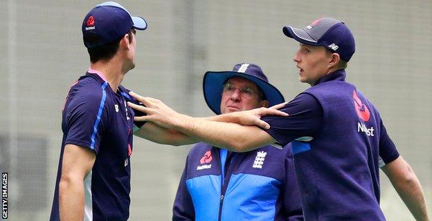 Alastair Cook and Joe Root