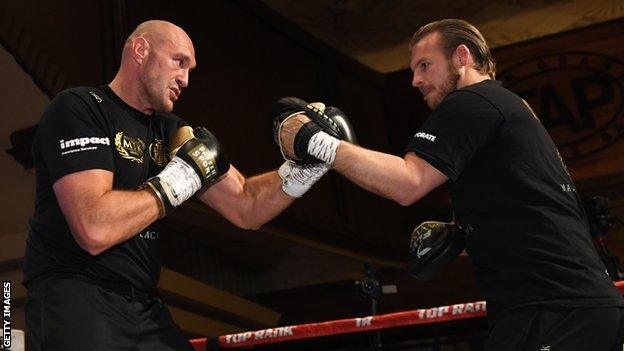 Tyson Fury and Ben Davison