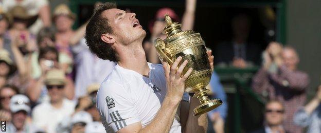 Andy Murray is chasing his second Wimbledon crown