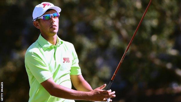 Jack Singh Brar at the Walker Cup