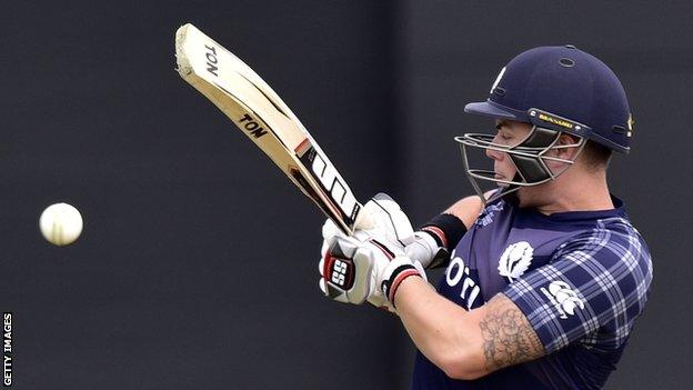 Matt Machan in action for Scotland at the 2015 World Cup