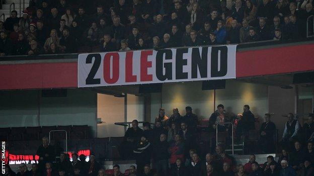 Ole Gunnar Solskjaer banner