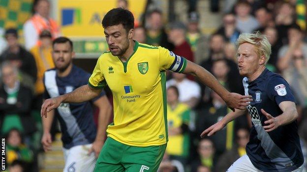 Russell Martin made 309 appearances in all competitions for Norwich between 2009 and 2018.