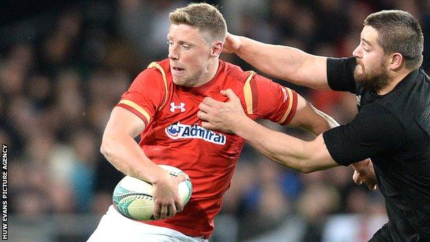 Fly-half Rhys Priestland last played for Wales in June 2016 against New Zealand