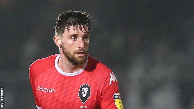 Joey Jones' sole appearance for Salford City this season came as a late substitute in their win against Oldham Athletic on 31 October