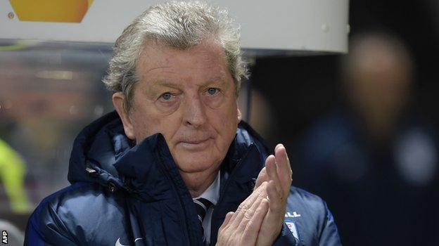 England coach Roy Hodgson