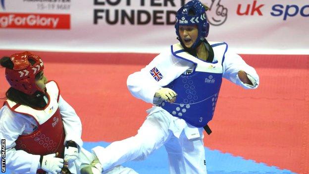 GB Para-taekwondo star Amy Truesdale