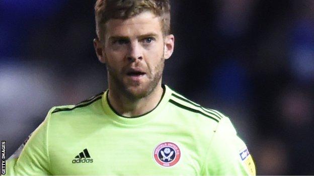 Martin Cranie in action for Sheffield United