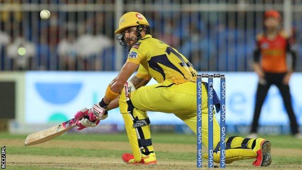 Chennai Super Kings' Faf du Plessis