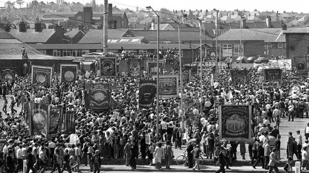 Mansfield miners strike 1984