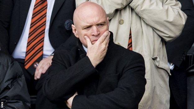 Dundee United chairman Stephen Thompson