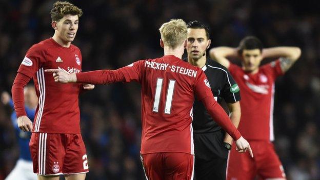 Aberdeen's Gary Mackay-Steven