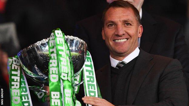 Celtic manager Brendan Rodgers