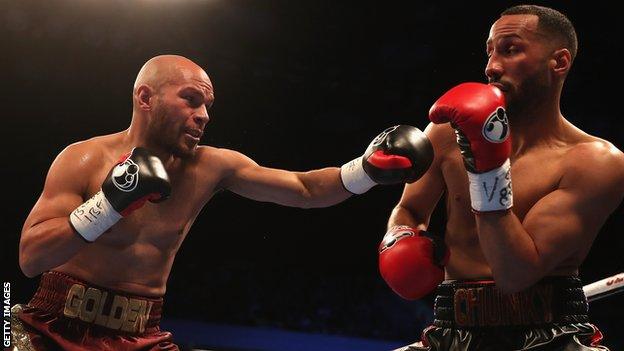 Truax (left) gained real impetus in the fifth round