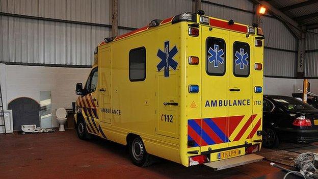 The ambulance