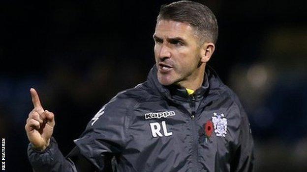 Bury caretaker boss Ryan Lowe