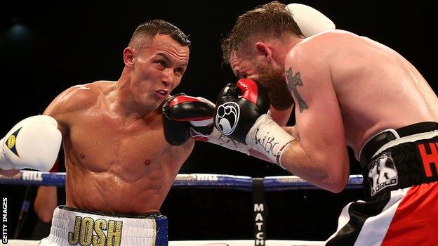 Josh Warrington and Patrick Hyland