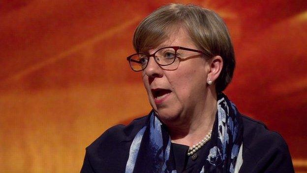 Alison Saunders on Newsnight