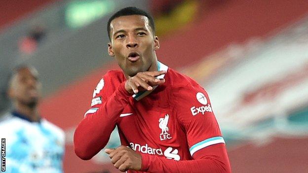 Wijnaldum won the Champions League and Premier League during his five-year spell with Liverpool