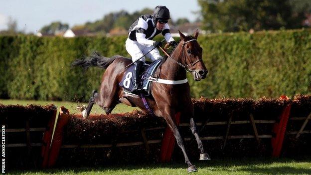 The Nicky Henderson-trained Rather Be, ridden by Andrew Tinkler, won the opening race as racing returned to Hereford for the first time in four years