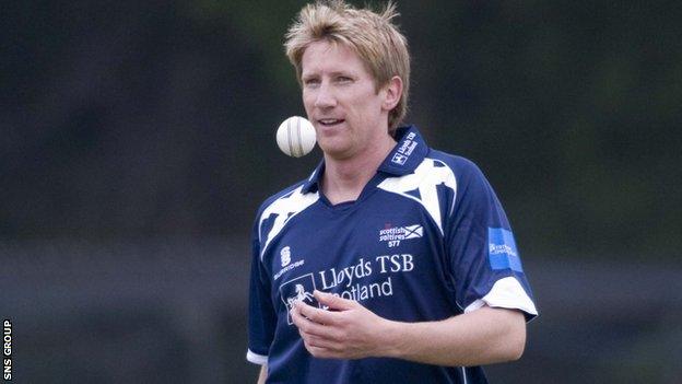 Former Scotland bowler John Blain