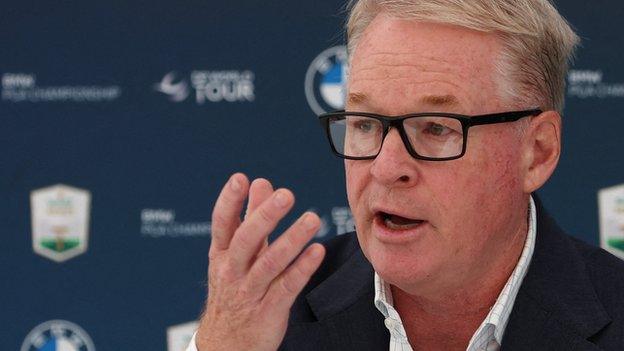 DP World Tour chief executive Keith Pelley