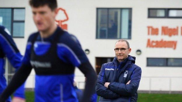 Nottingham Forest manager Martin O'Neill