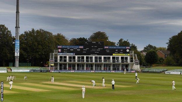 Action at the Spitfire County Ground