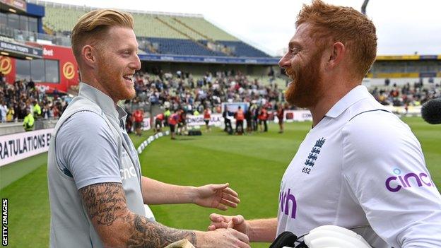 Ben Stokes and Jonny Bairstow