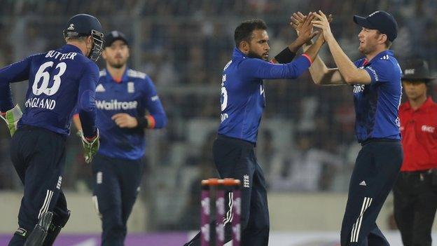 Adil Rashid now has four ODI four-wicket hauls