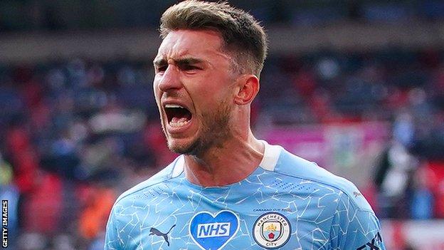 Manchester City defender Aymeric Laporte