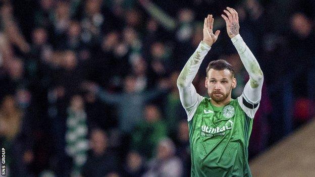 Hibernian forward Martin Boyle