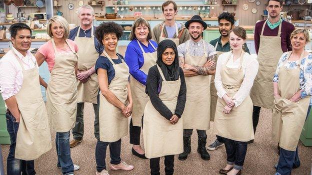 Great British Bake Off contestants