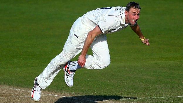 Warwickshire all-rounder Rikki Clarke