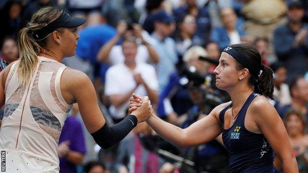 Sharapova and Sevastova