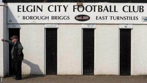 Elgin City's Borough Briggs