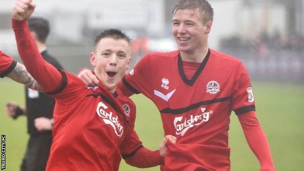 Matt Jay (left) and Connor Riley-Lowe