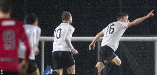 Edinburgh City celebrate