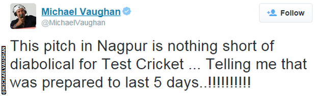 Michael Vaughan tweet