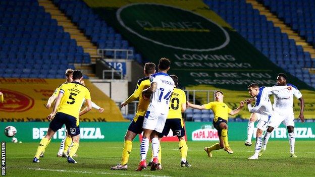 Kieron Morris scores for Tranmere