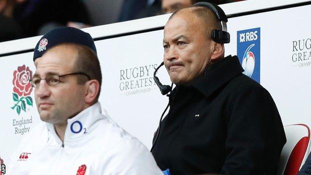 England head coach Eddie Jones