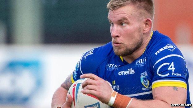 Warrington Wolves prop Mike Cooper