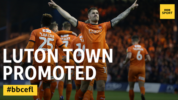 Luton Town promoted